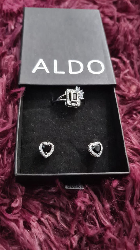 Aldo-Studs & Ring Set