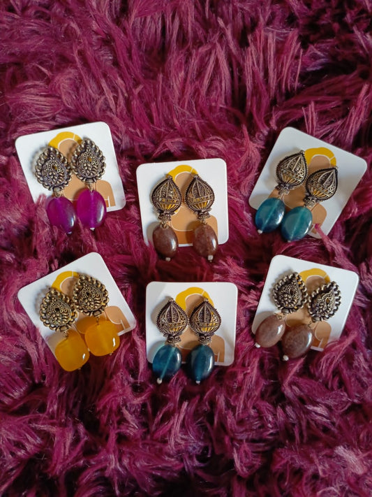 Indian Style Ear Rings 04 Color