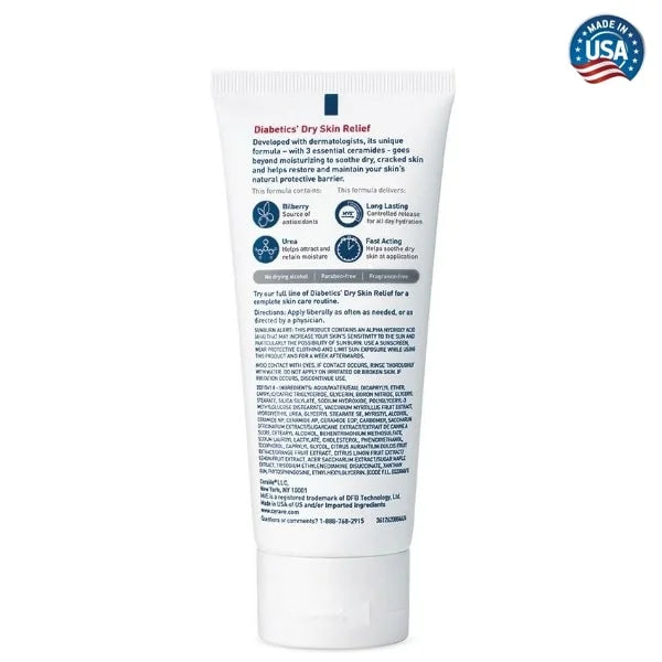 Diabetics Dry Skin Relief Hand and Foot Cream